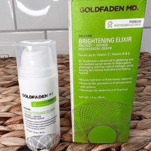 GOLDFADEN MD Brightening Elixir: Protect + Repair Brightening Serum, 1oz